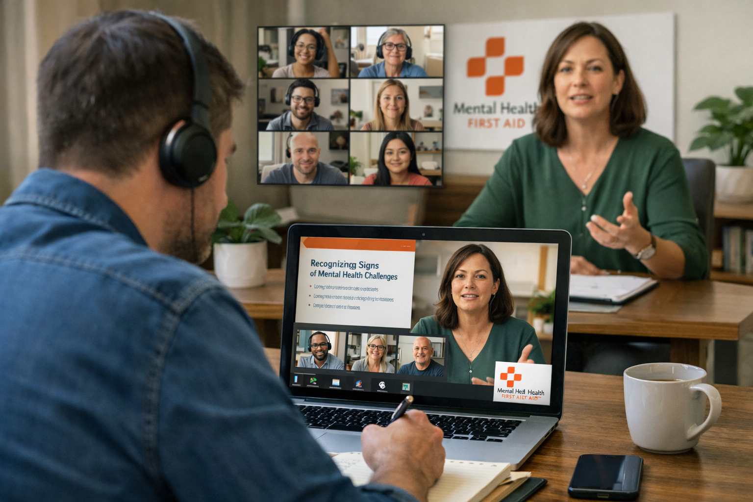 Adult Mental Health First Aid (Per Seat Training) Virtual