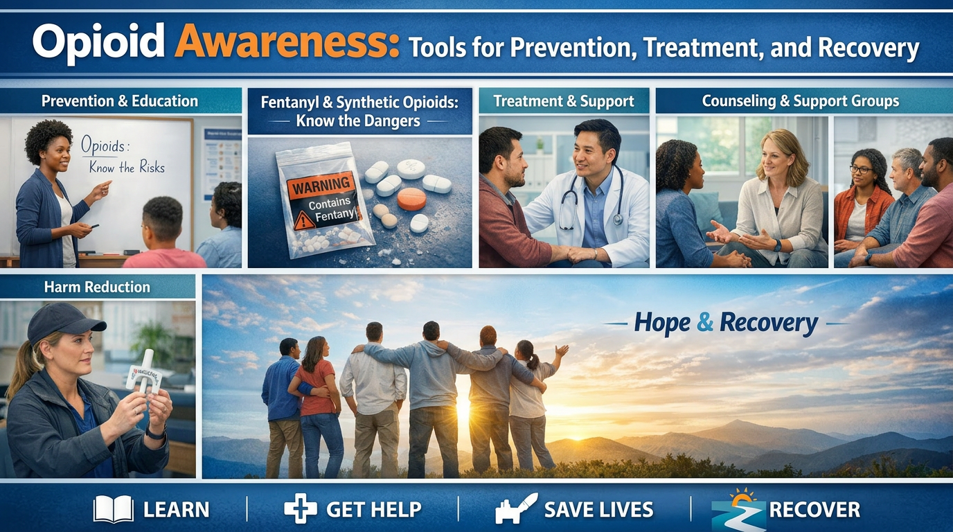 Opioid Awareness: Tools for Prevention, Treatment, and Recovery