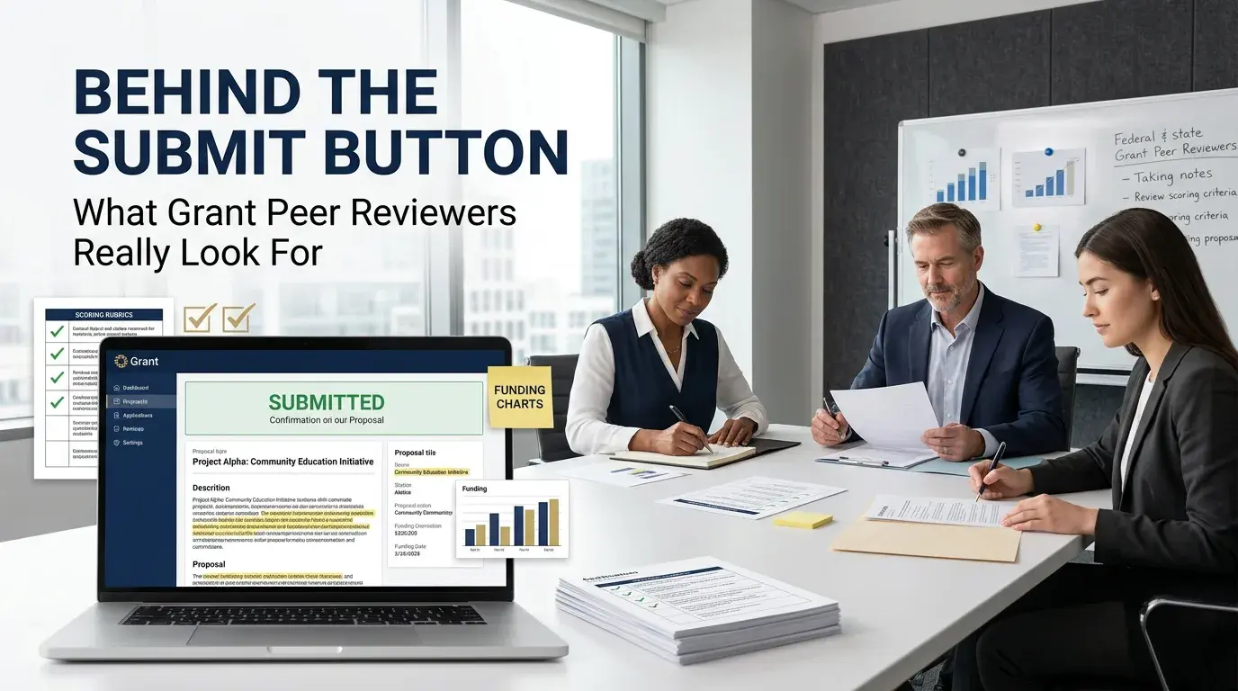 Behind the Submit Button: What Grant Peer Reviewers Really Look For